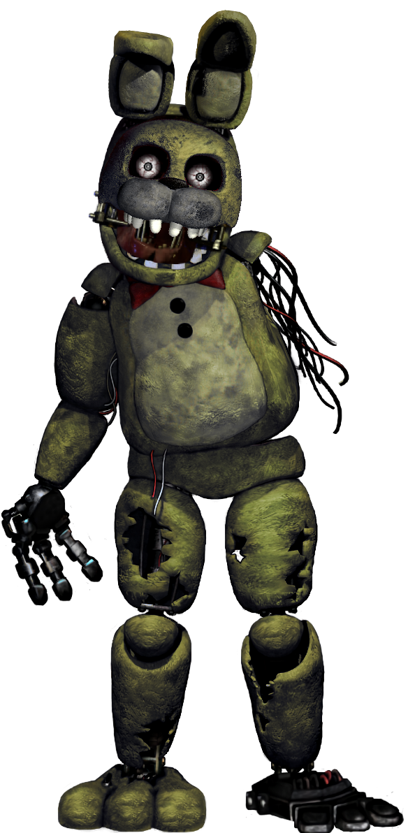 SpringTrap Re-design by me by tomtomgil on DeviantArt