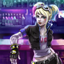Cyberpunk Harley Quinn (fanart)
