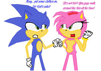 Sonic and Amy: Feminism