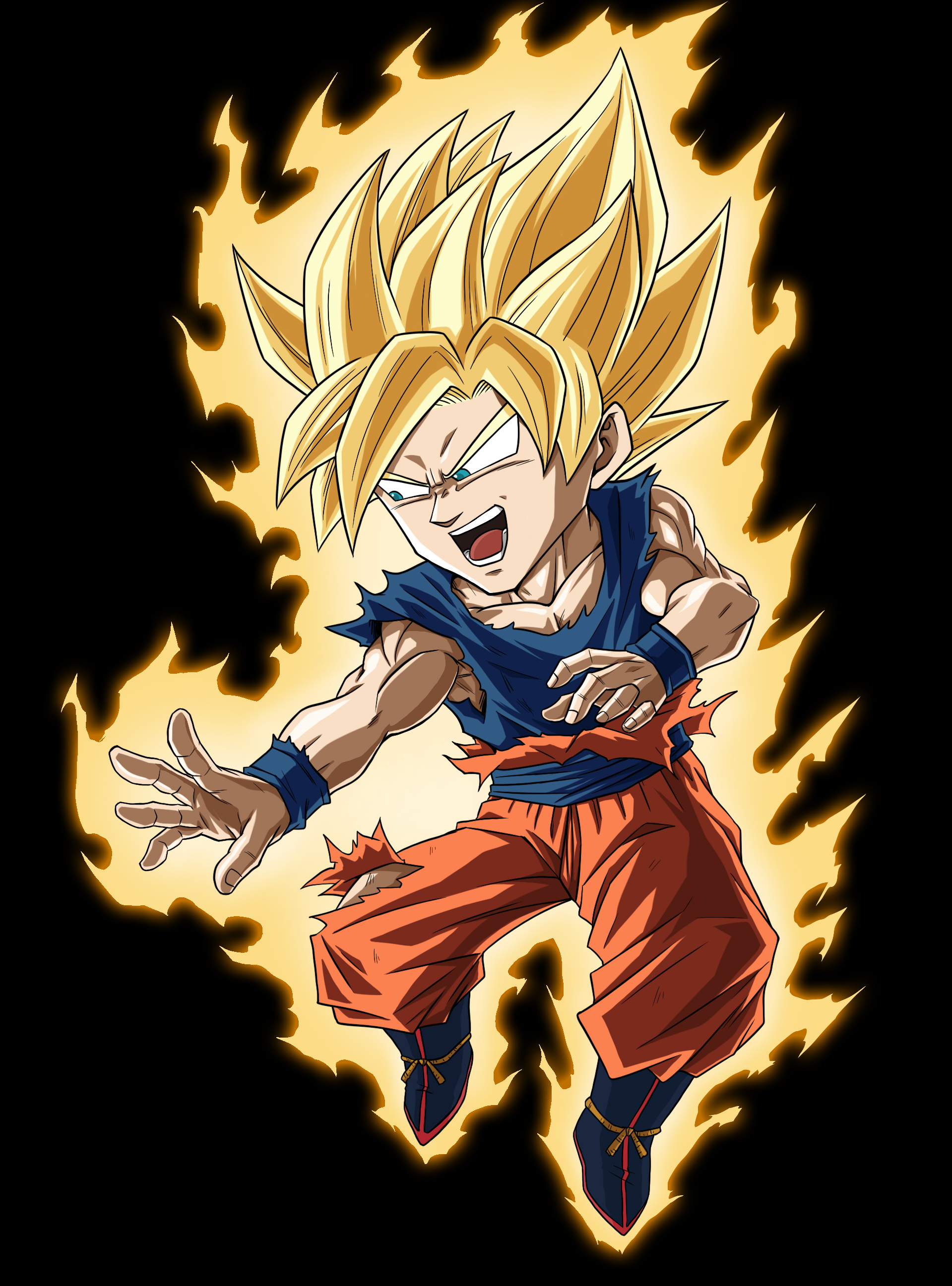 DRAGON BALL GOKU GT by a-vstudiofan on DeviantArt