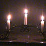candle-lit sanctum