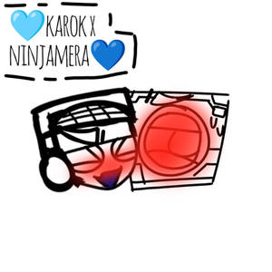 Karok x ninjamera it's Cute ship