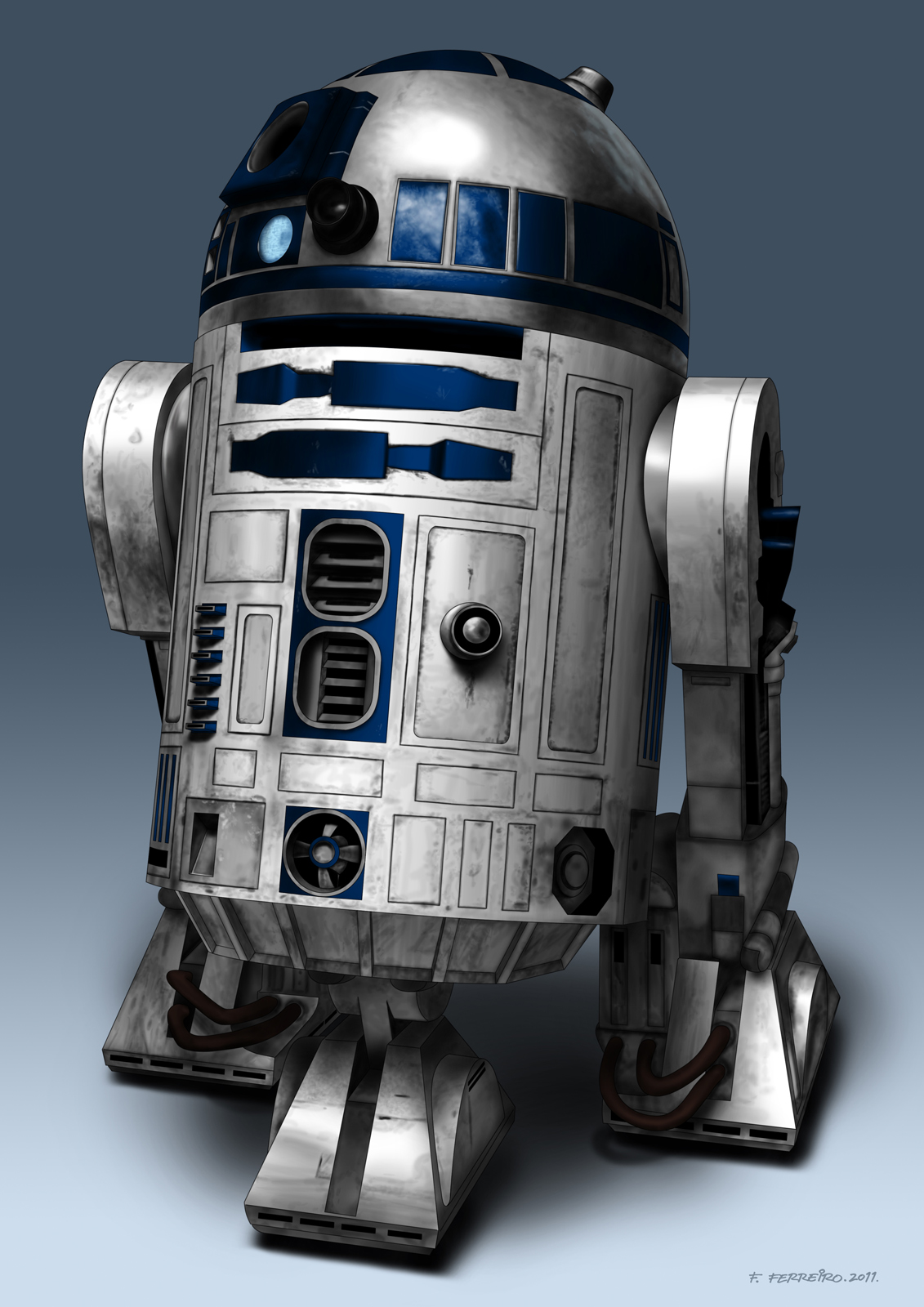 R2D2 by Deviantferrick on DeviantArt