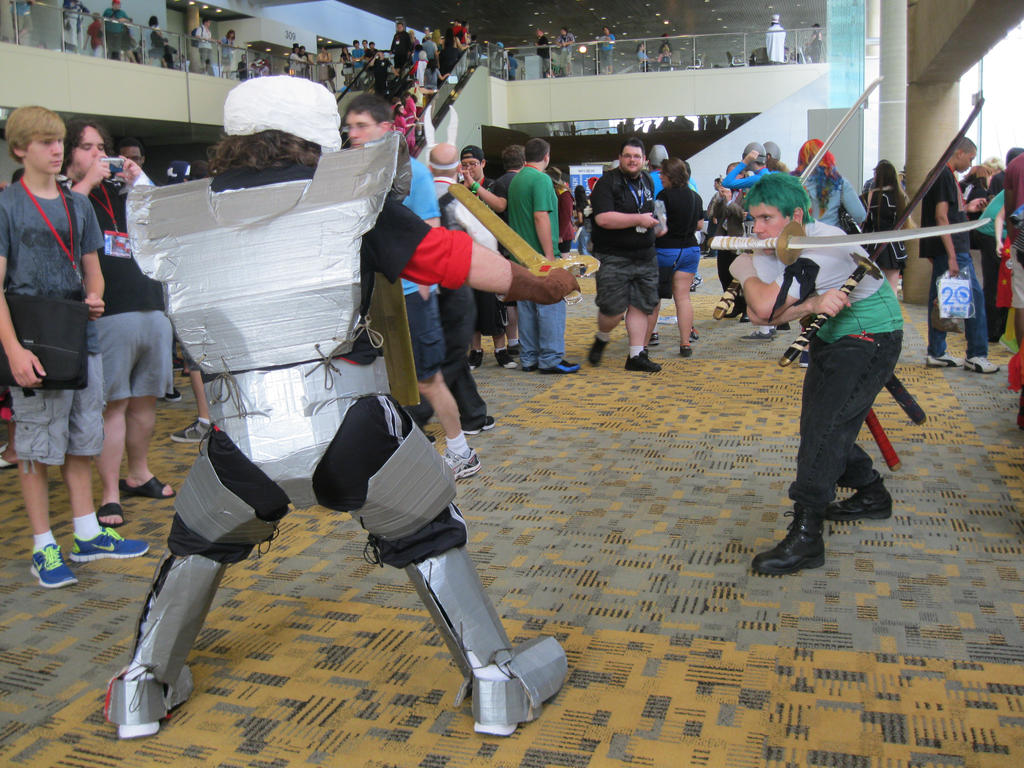 Otakon '13: Sir Dan VS Zoro