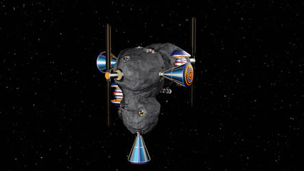First atreides asteroid colony station