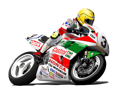 Joey Dunlop IOM Honda