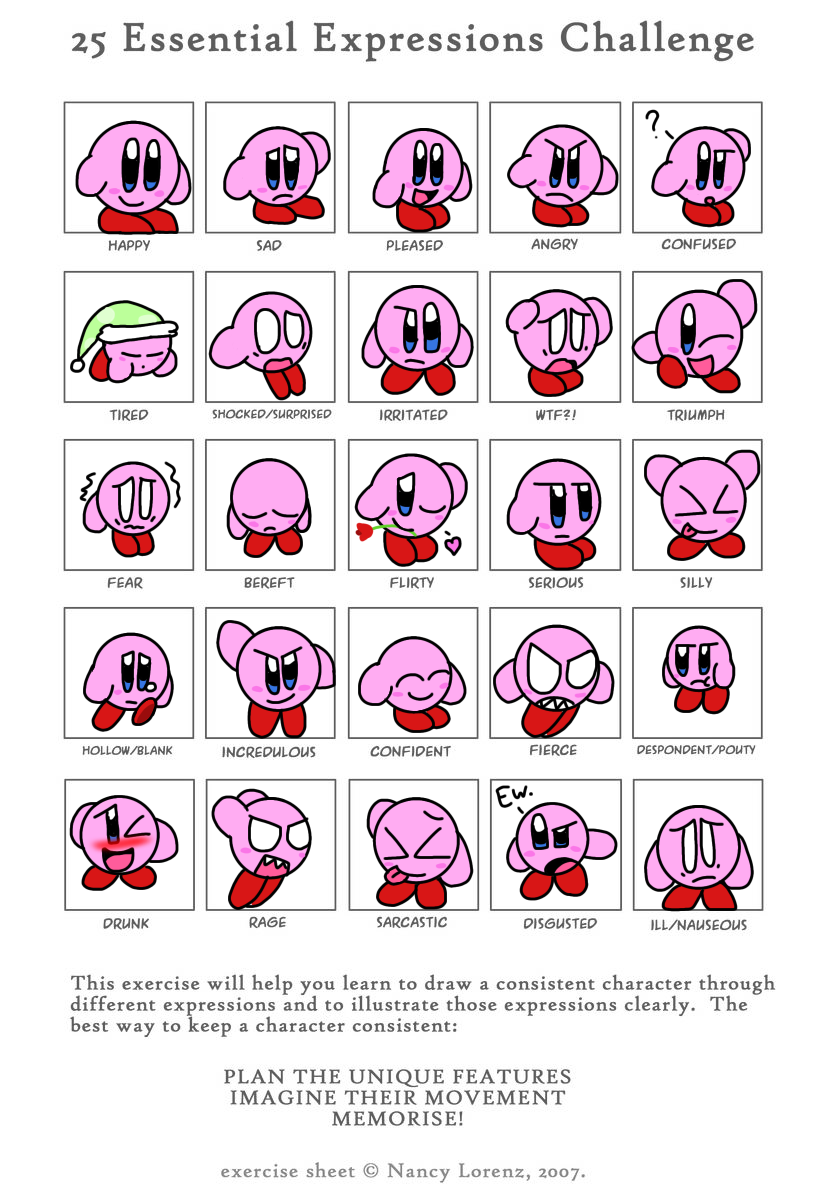 25 Essential Expressions with KIRBY