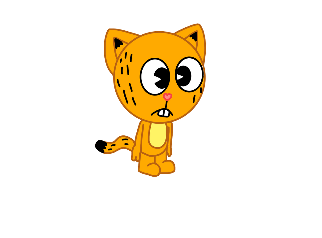 Garfield in Happy Tree Friends by landyyyo2 on DeviantArt