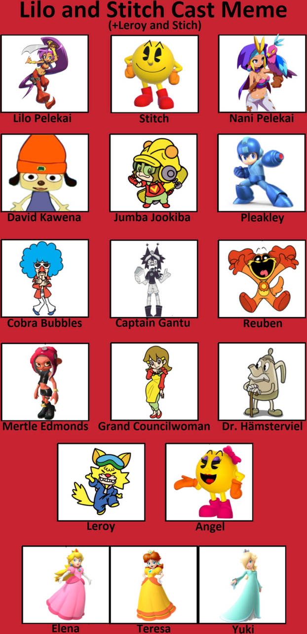 Lilo Pacman Shantae and Pacman by landyyyo2 on DeviantArt