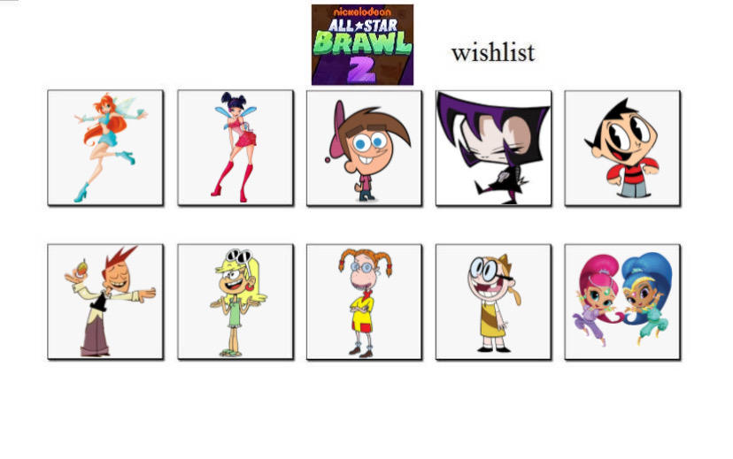 NASB2 wishlist! by landyyyo2 on DeviantArt