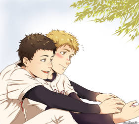 Oofuri - Tajima and Mihashi