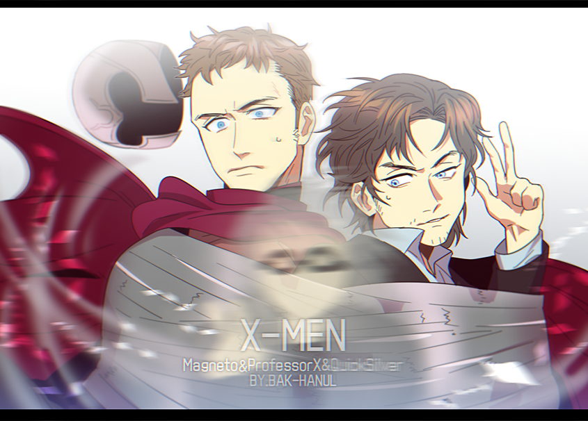 X-MEN  Magneto ProfessorX Quicksilver