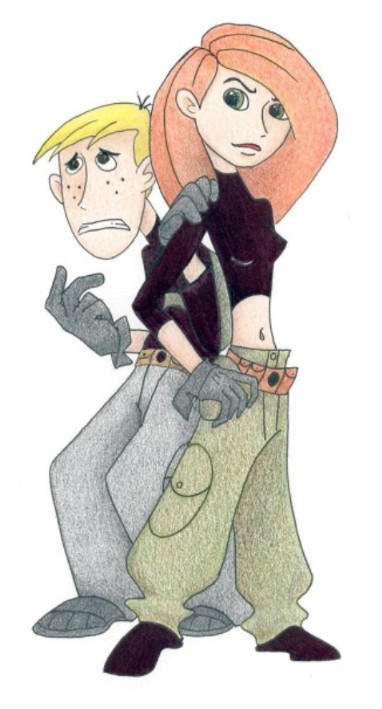 Kim Possible Ron Rapper Deviantart Ron Stoppable and Kim Possible by FooGrrl on DeviantArt