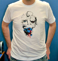 Superman on a T shirt