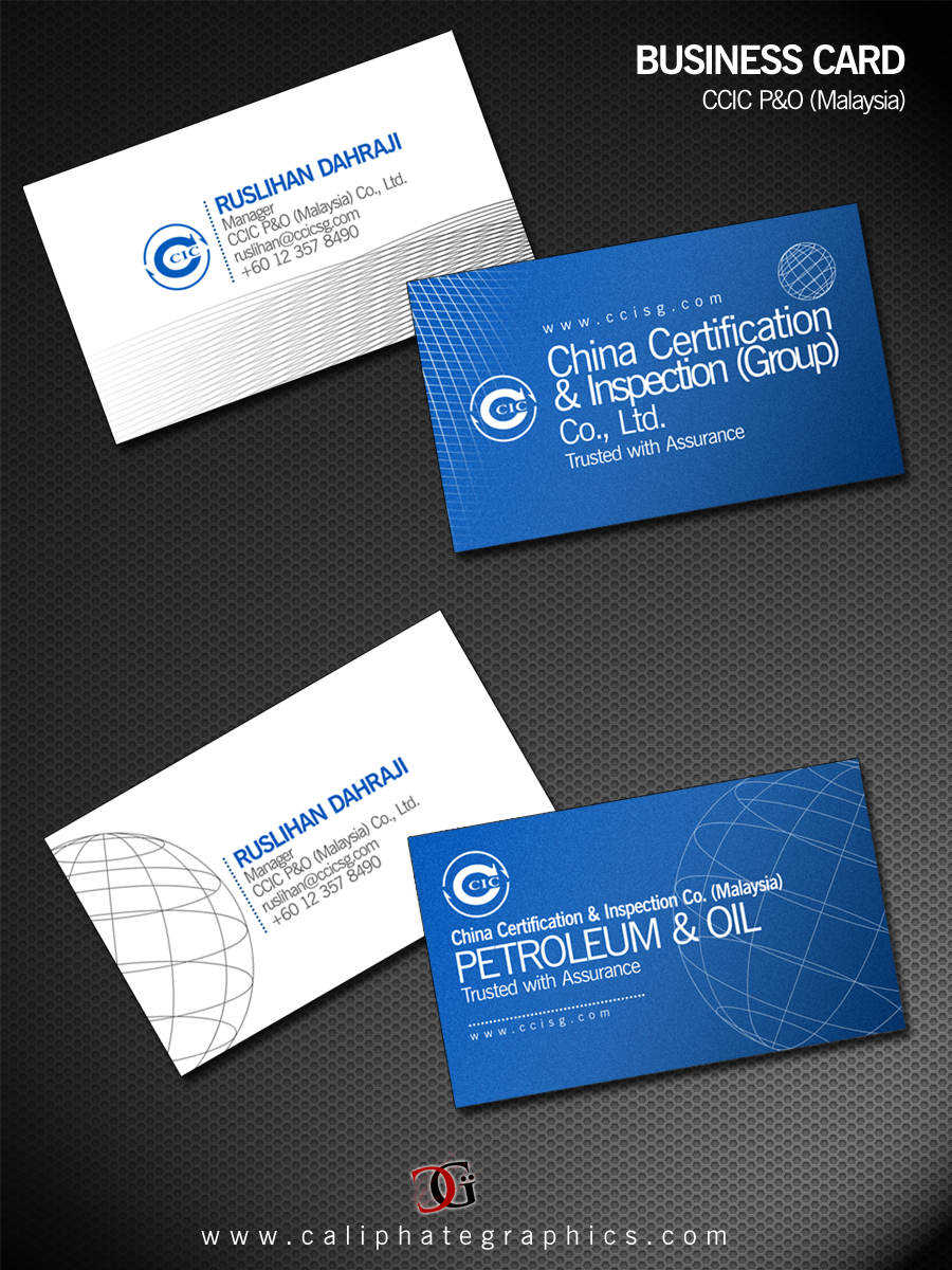 CCIC Co. Business Card