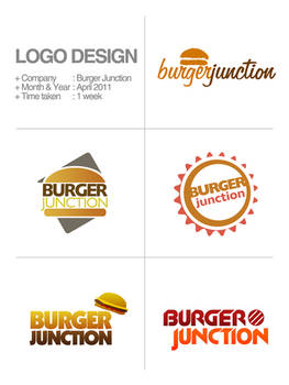 Logo Designs - Burger Junction