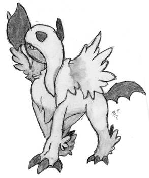 Mega Absol Drawing