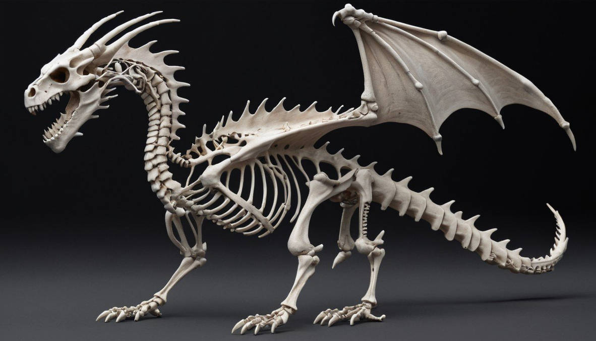 Db Skeleton Dragon skeleton by ntlyaspav on DeviantArt