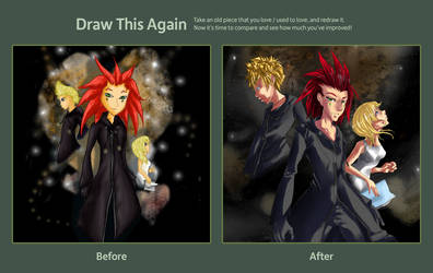 Roxas, Axel, Namine Entry