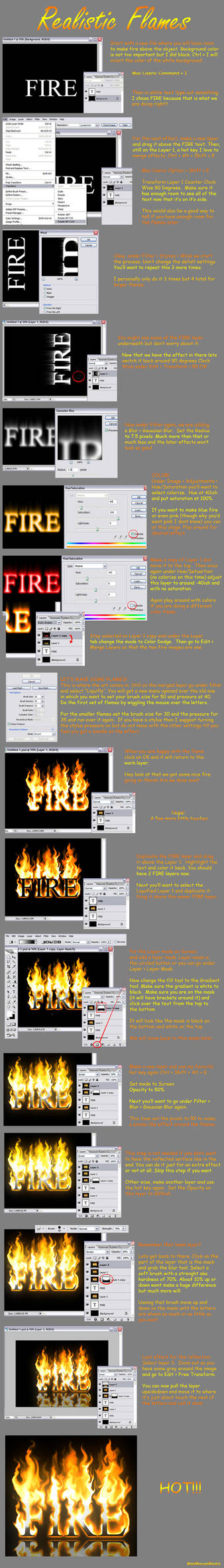 Fire Tutorial by MadMouseMedia on DeviantArt