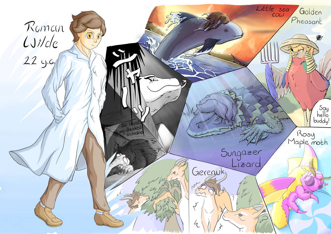 And I present you... Roman Wilde! by Litwick609 on DeviantArt