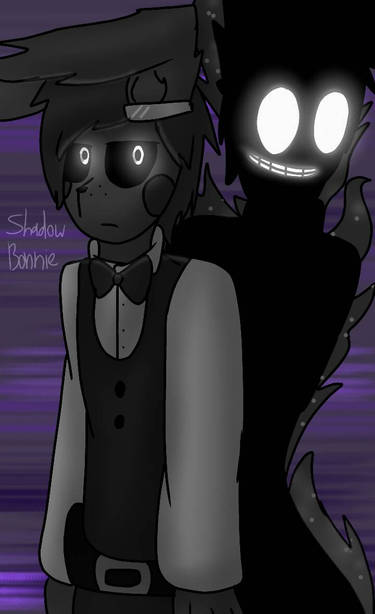 Pixilart - Shadow Freddy x Shadow Bonnie by puppet-master