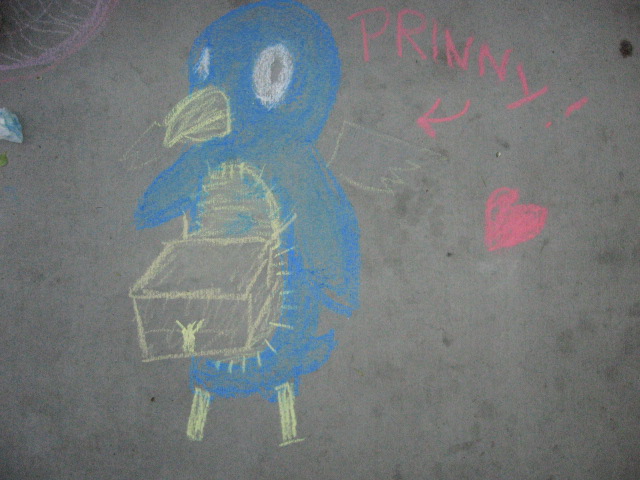 Sidewalk Prinny