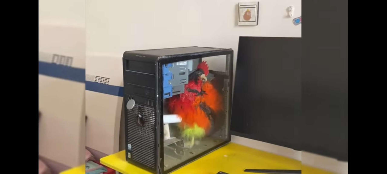 Chicken Computer by MillerTheCockroach on DeviantArt