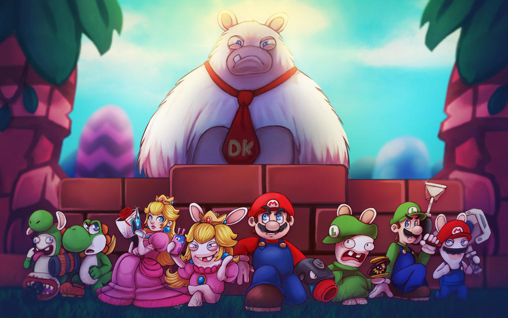 Mario + Rabbids kingdom battle by LC-Holy on DeviantArt