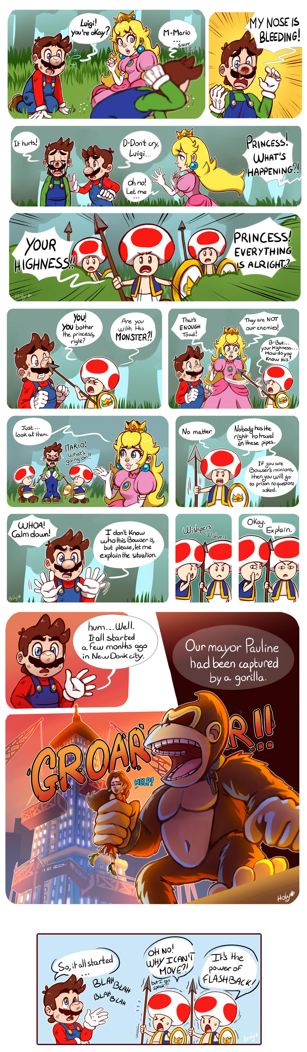 Super Mario's Stories Part 2 by LCHoly on DeviantArt