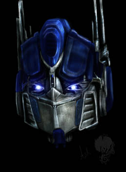 Optimus prime's head