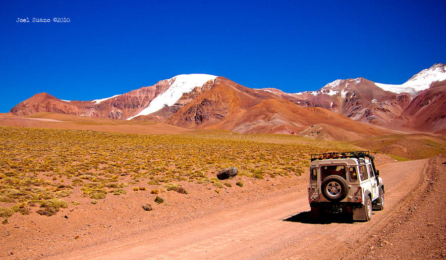 Glaciar Tapado and Land Rover by jurelazo on DeviantArt