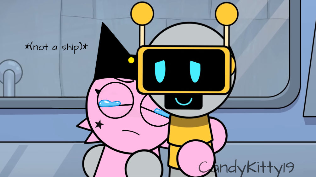 Fun Bot Comforts Candy (Sprunki GameToons Oc Edit) by ...