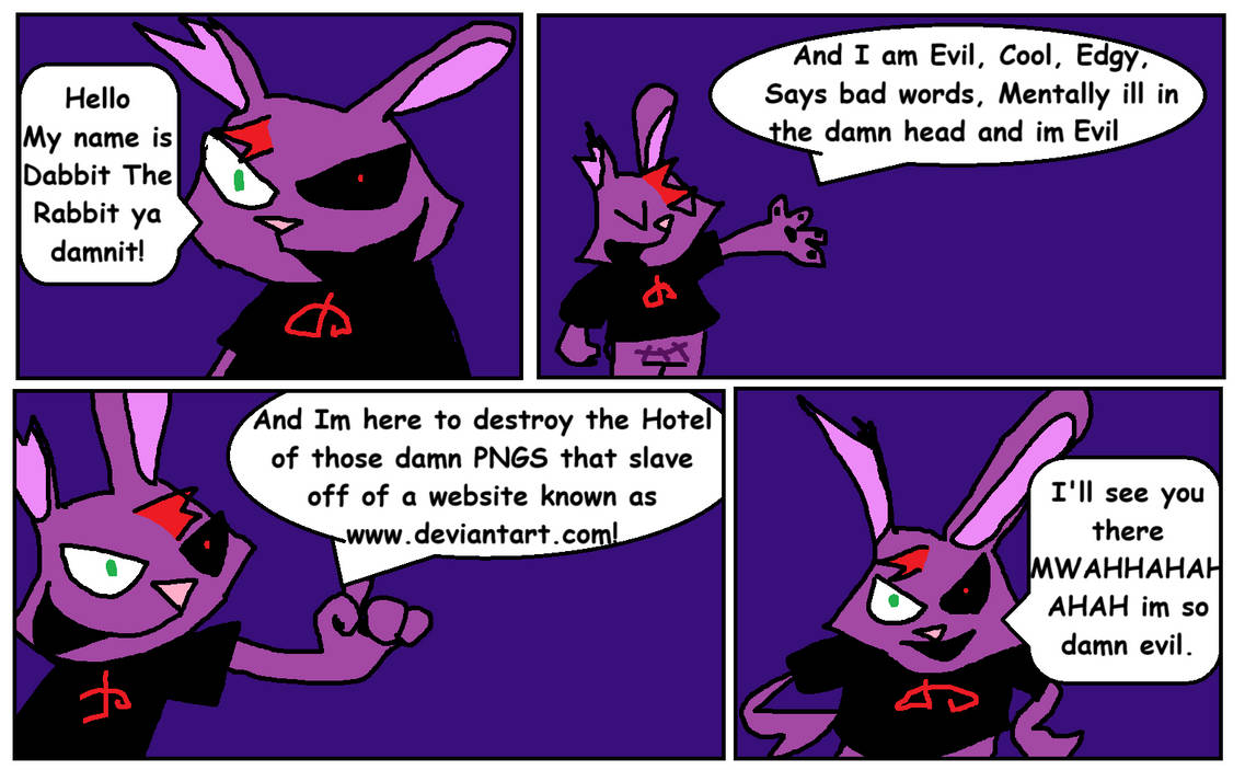 That Dam Rabbit Dabbit The Rabbit by TheDAcomics on DeviantArt