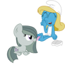 Marble Pie and Pitufina