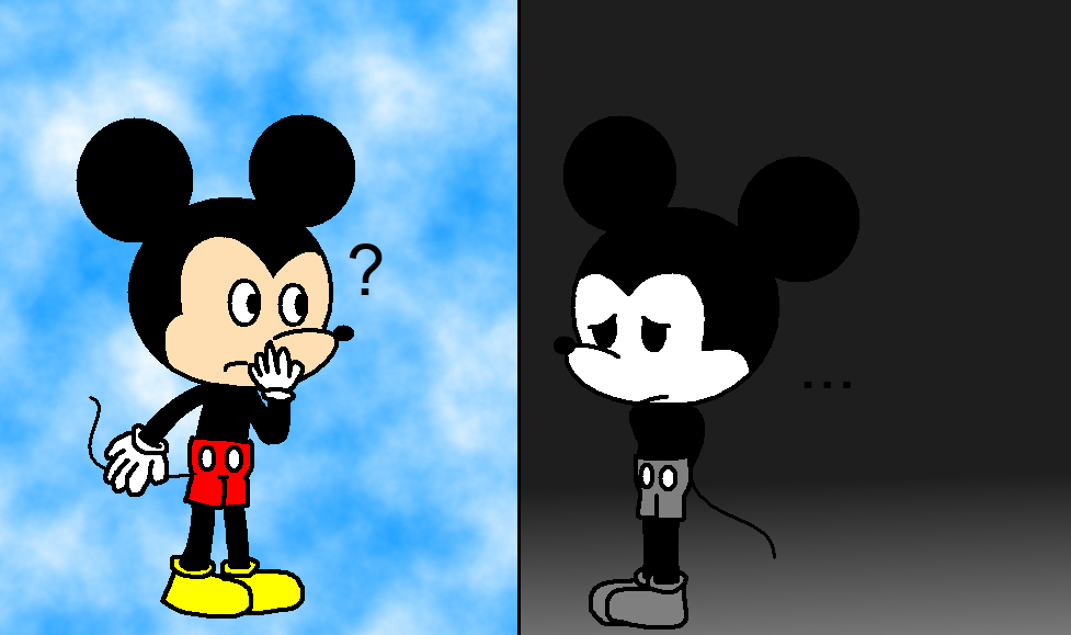 Mickey Mouse and Suicide Mouse