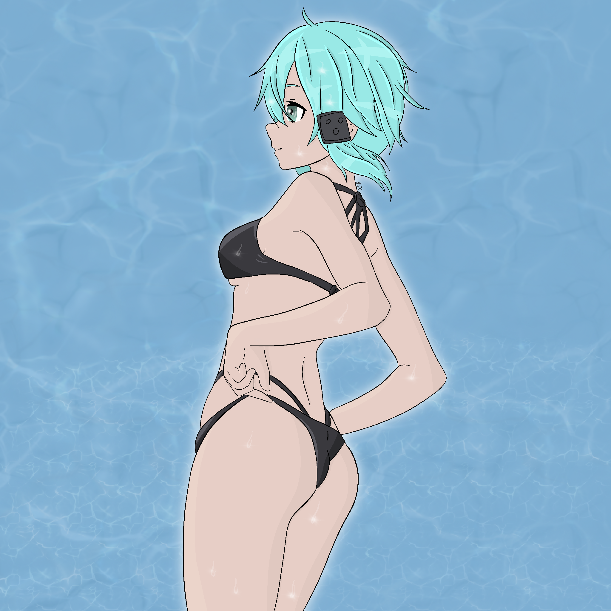 Sinon (Vector) - Sword Art Online II by Fremy-Speeddraw on DeviantArt