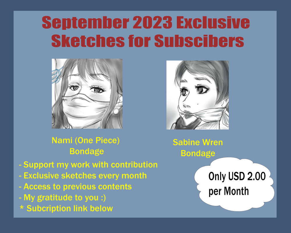 Sketch Rbl September 2023 Subscribers Exclusive Sketch by AlltheFantasies on ...