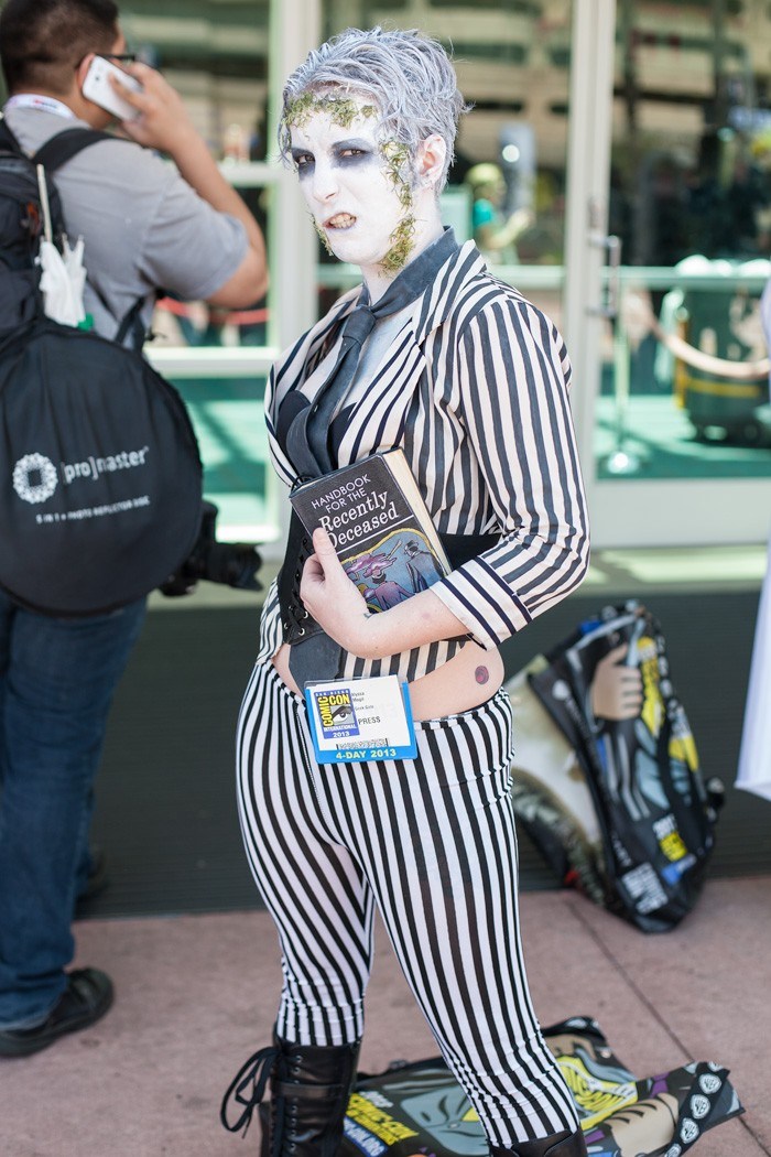 Beetlejuice Comic Con 2013