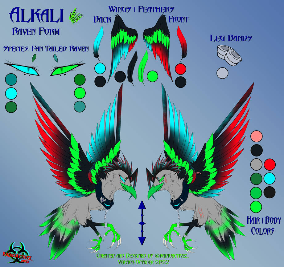 Alkali Raven Form by xRadioActivezx on DeviantArt
