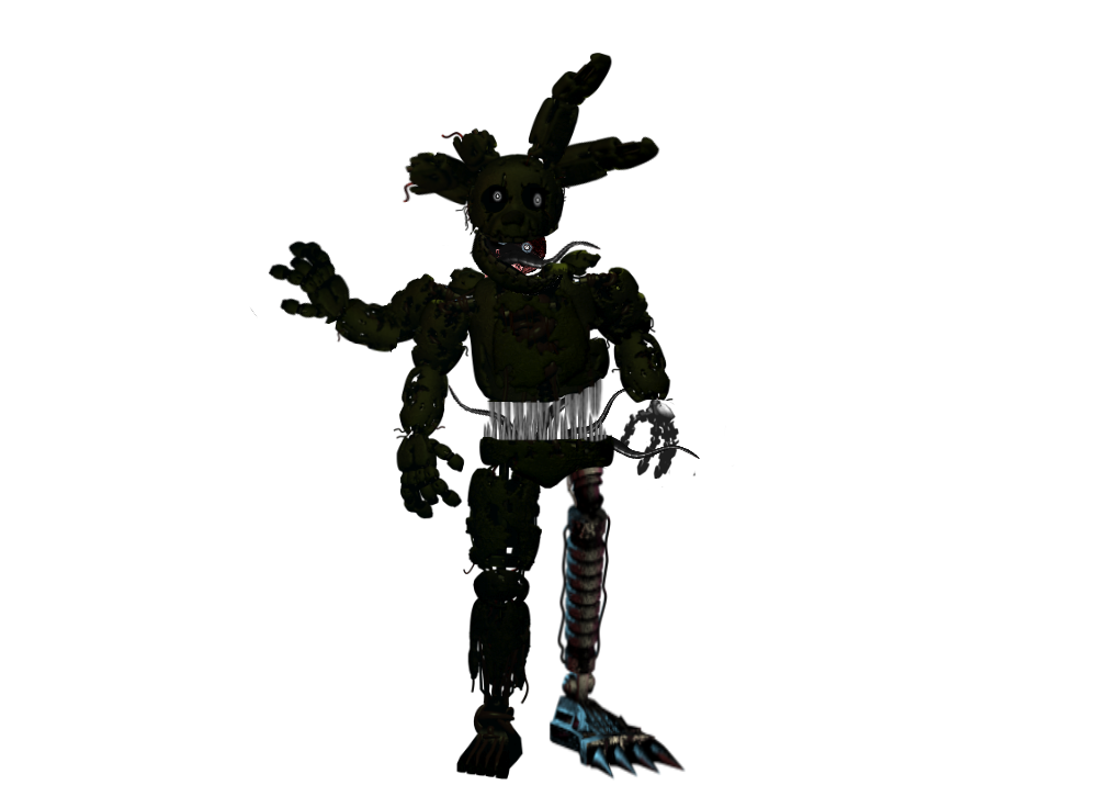 Corrupted Springtrap Corrupted Springtrap *FNAF EDIT* by Apletete on DeviantArt