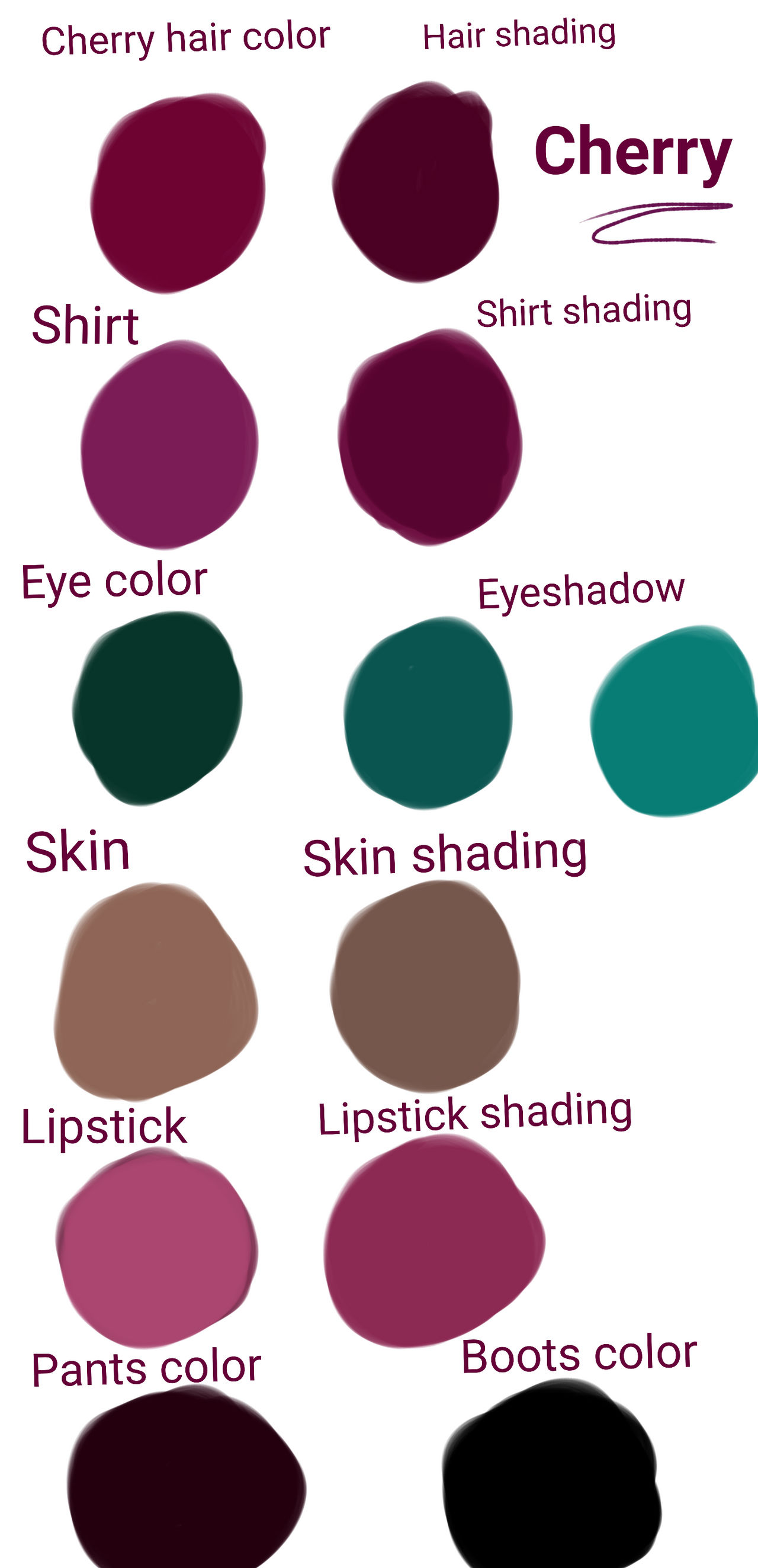 How To Get Cherry Color