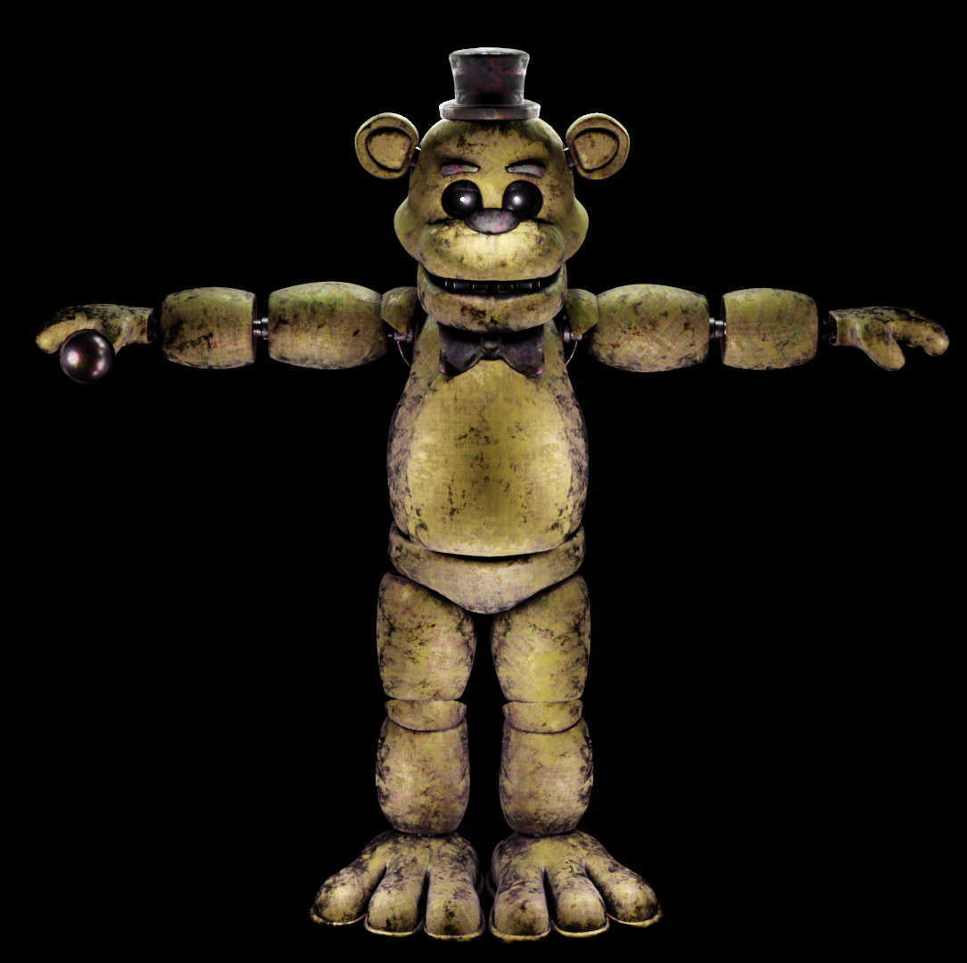 Withered Freddy Retexture : r/fivenightsatfreddys