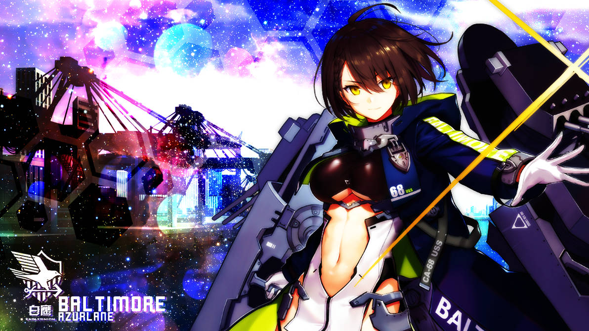 Azur Lane USS Baltimore by icayenne on DeviantArt