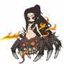 Dark Souls_Chaos Witch Quelaag gif