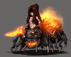 Dark Souls_Chaos Witch Quelaag GIF 2019