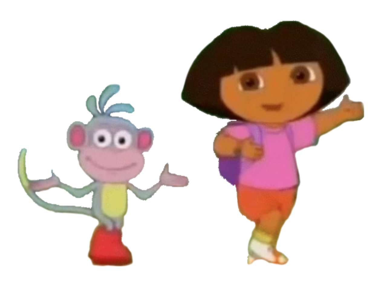Dora and Boots by mimimeriem on DeviantArt