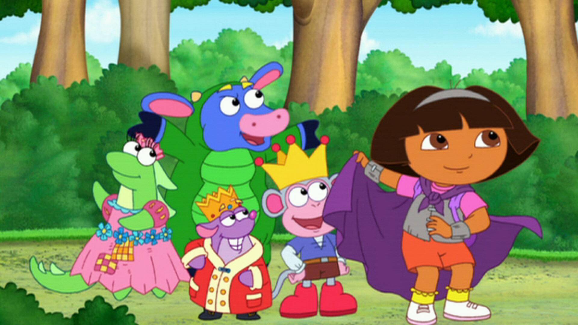 Dora, Boots, Isa, Benny and Tico by mimimeriem on DeviantArt