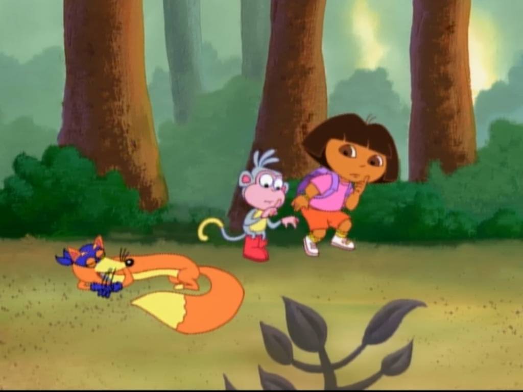Dora and Boots Tiptoeing Past Swiper by mimimeriem on DeviantArt