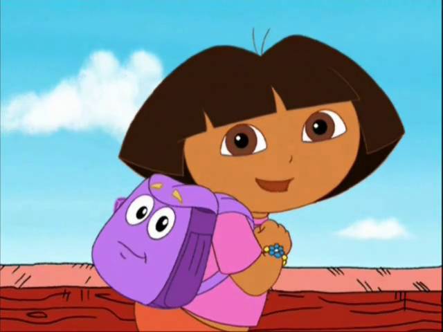 Backpack Attacking Dora Dora and Backpack by mimimeriem on DeviantArt